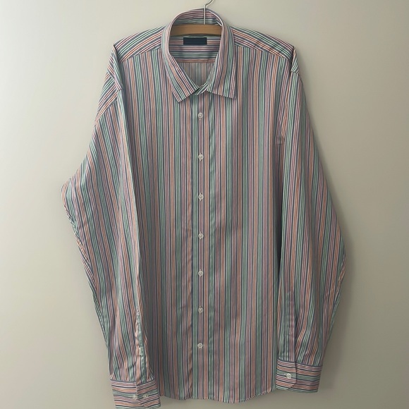 Patrick Assaraf ‘Made in Romania’ Dress Shirt - Picture 2 of 5